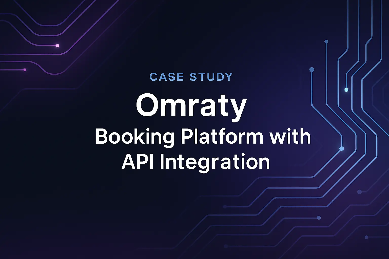 Omraty — Umrah & Travel Booking Platform